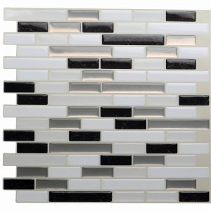 Self adhesive wall tile