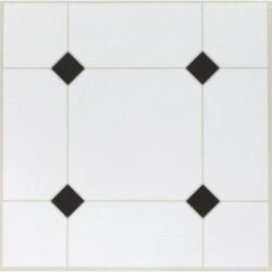 Diamond shaped self adhesive floor tiles