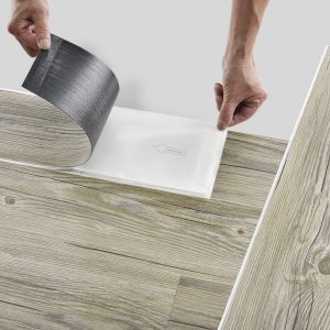 Self-Adhesive Vinly Laminate floor Planks - Oak Light Matte ( Pack of 28)