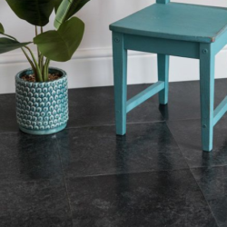 11 TILES 1 SQUARE METER DARK SLATE GREY SELF ADHESIVE VINYL FLOOR TILES DC FLOOR