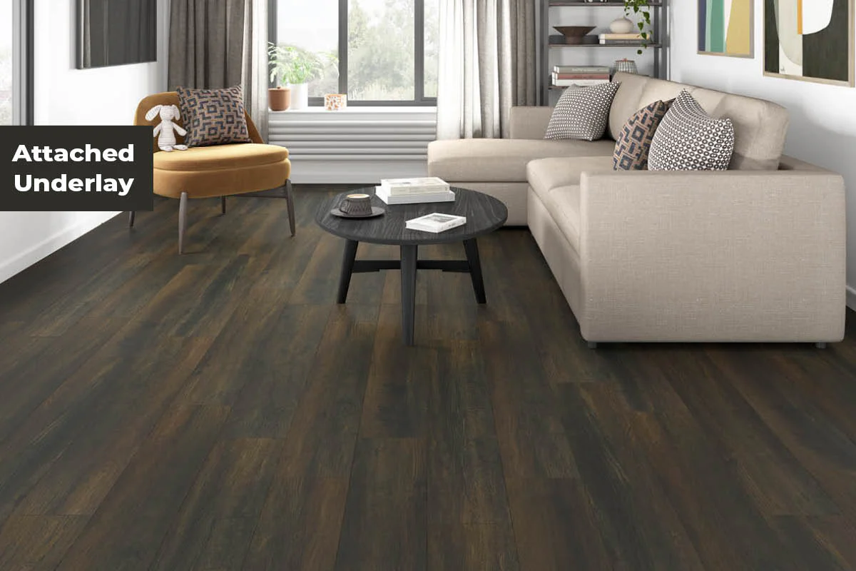 8mm Acoustic Laminate Roast Coffee Oak- Free Delivery