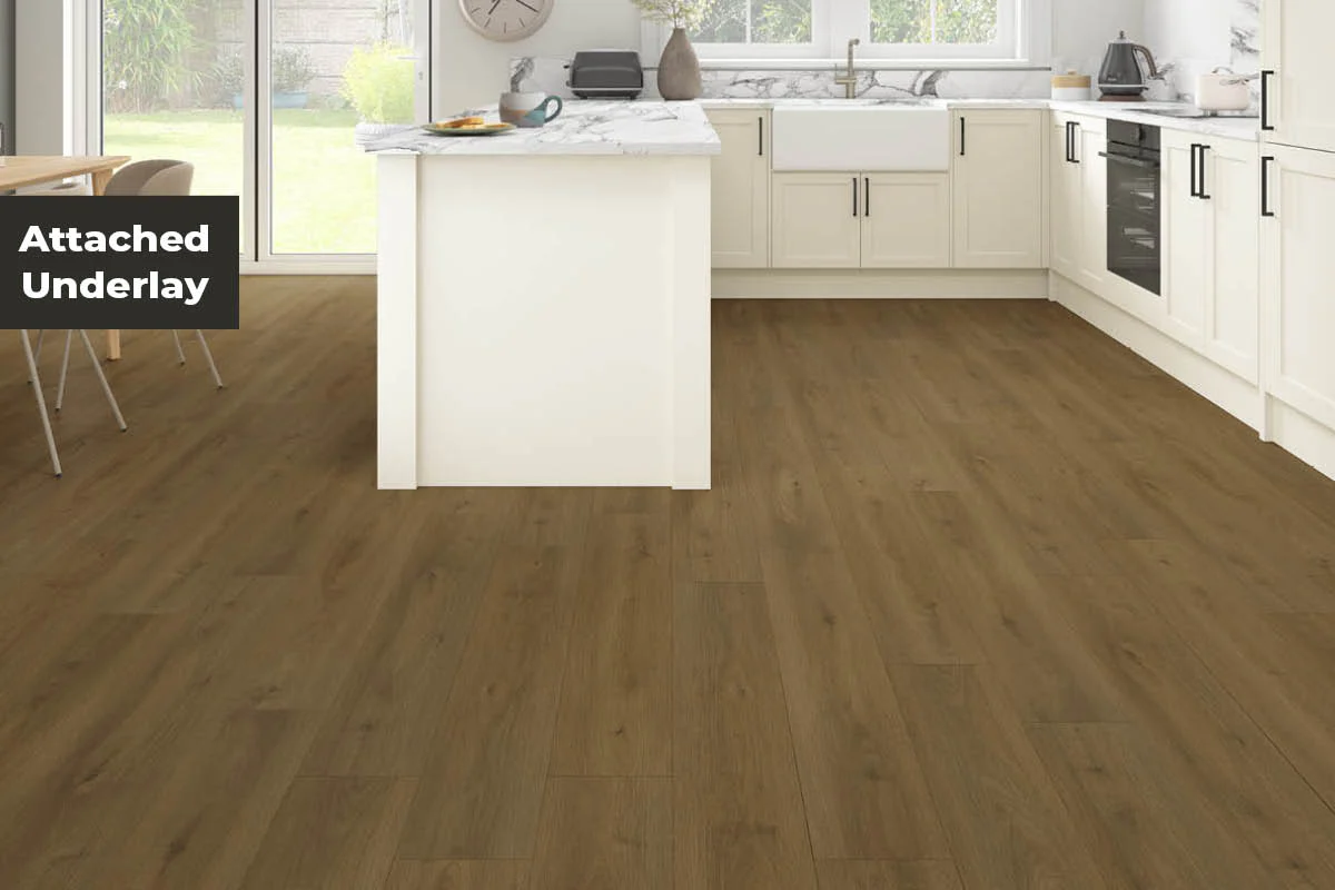 8mm Acoustic Laminate Rustic Natural Oak- Free Delivery